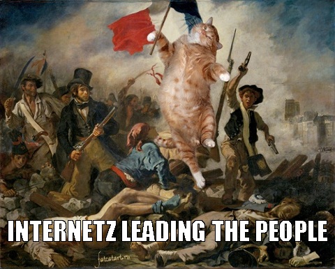 lady liberty cat defending the people as internet for mobile casino page